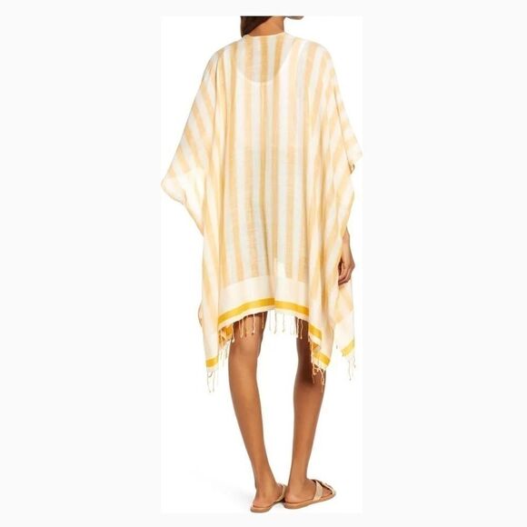 Madewell Striped Beach Cape Scarf - Picture 3 of 4